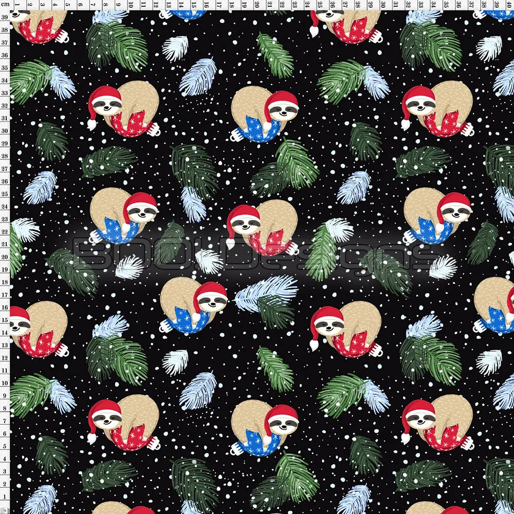 Spandex Christmas Sloth