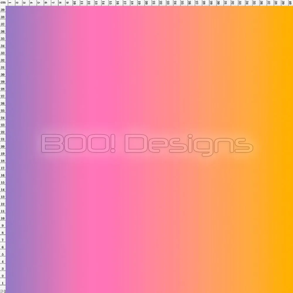 Spandex Ombre Lilac Pink Orange