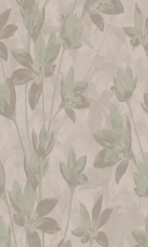 Splendour Guilded Floral Wallpaper NL02062