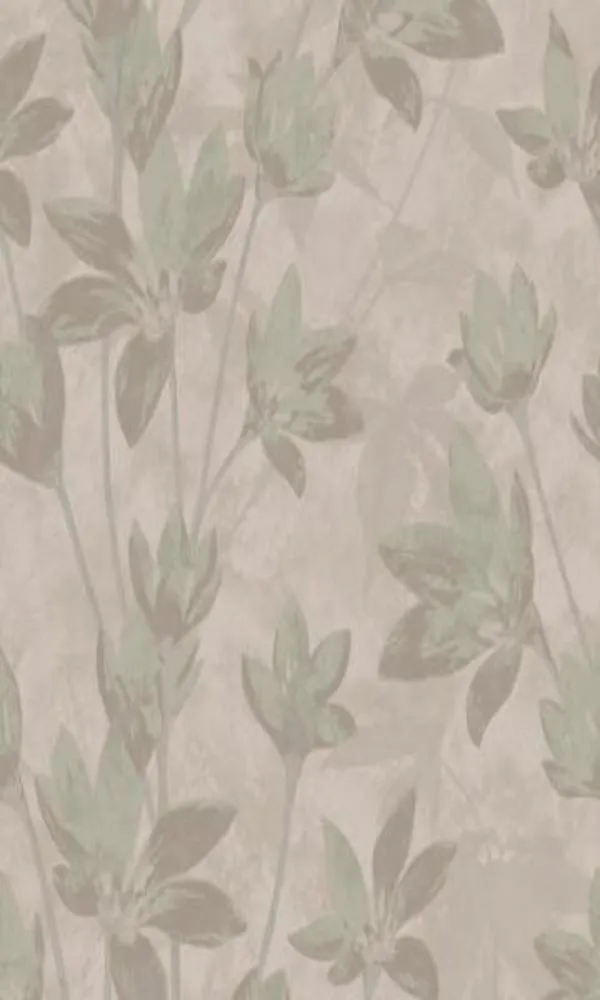 Splendour Guilded Floral Wallpaper NL02062