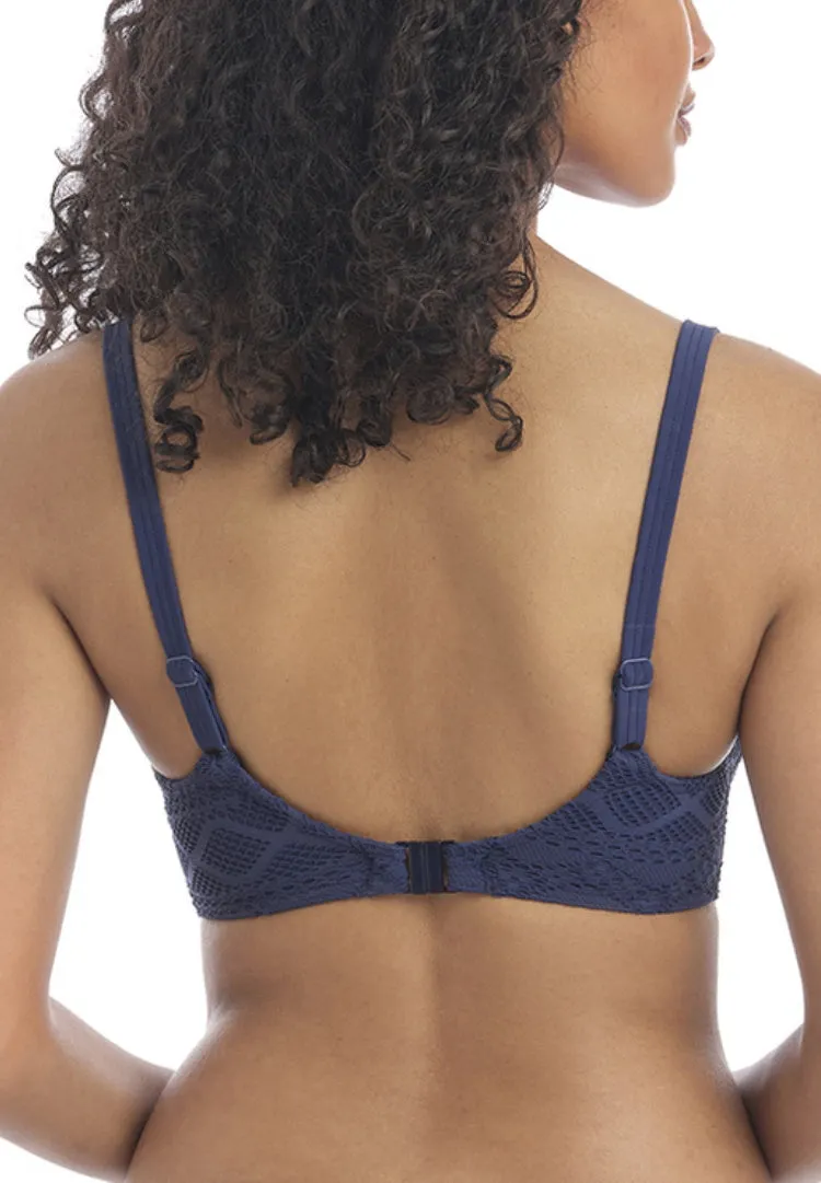 Sundance Sweetheart Bikini Top - Denim