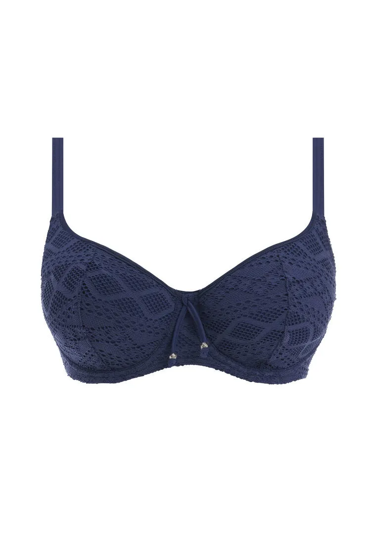 Sundance Sweetheart Bikini Top - Denim