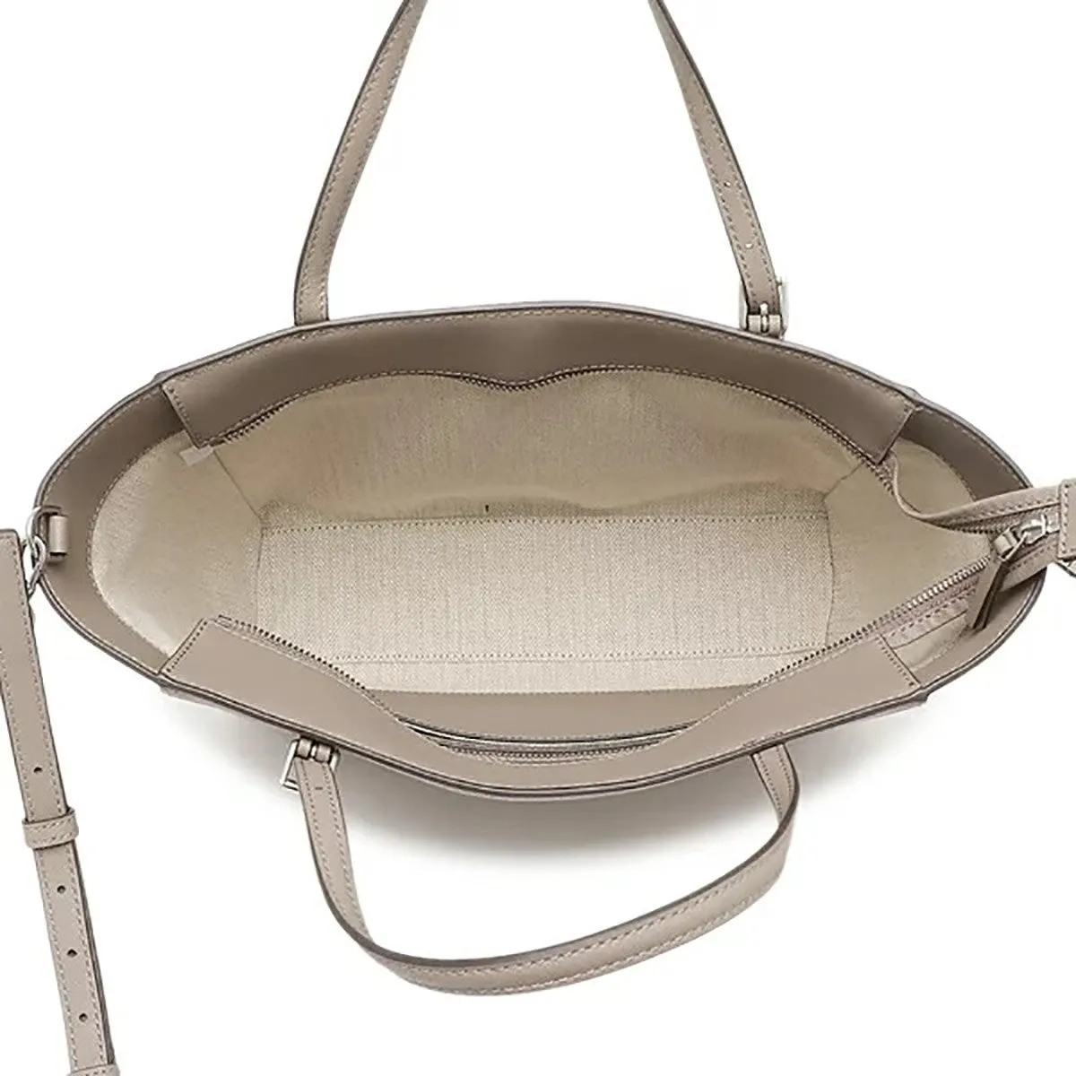 Tory Burch Gray Heron Emerson Small Tote