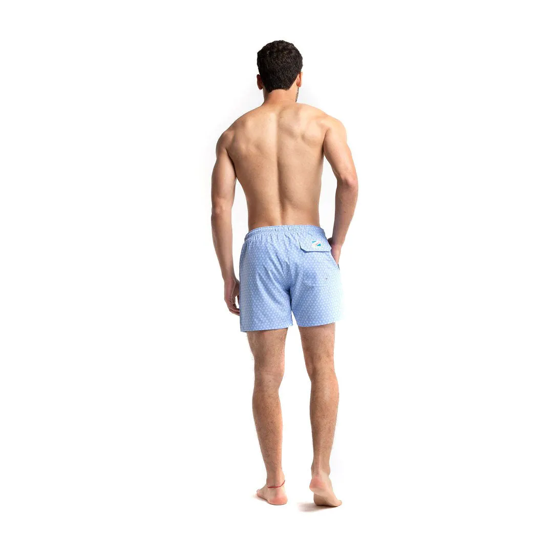 Tribal Turtles - 5" Swim Trunks
