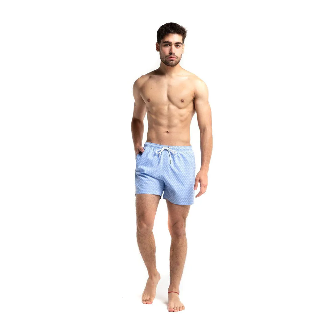 Tribal Turtles - 5" Swim Trunks