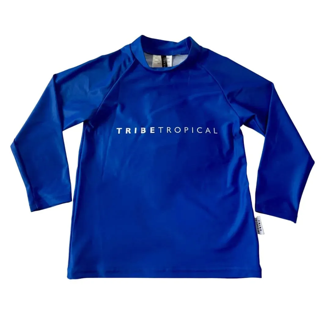 Tribe Tropical Long Sleeve Rash Guard Top