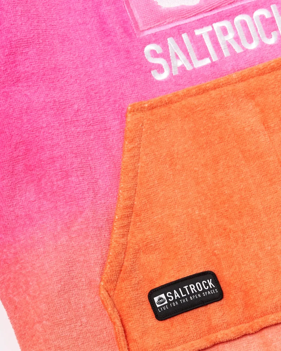 Tropic Dip - Kids Changing Towel - Pink/Orange