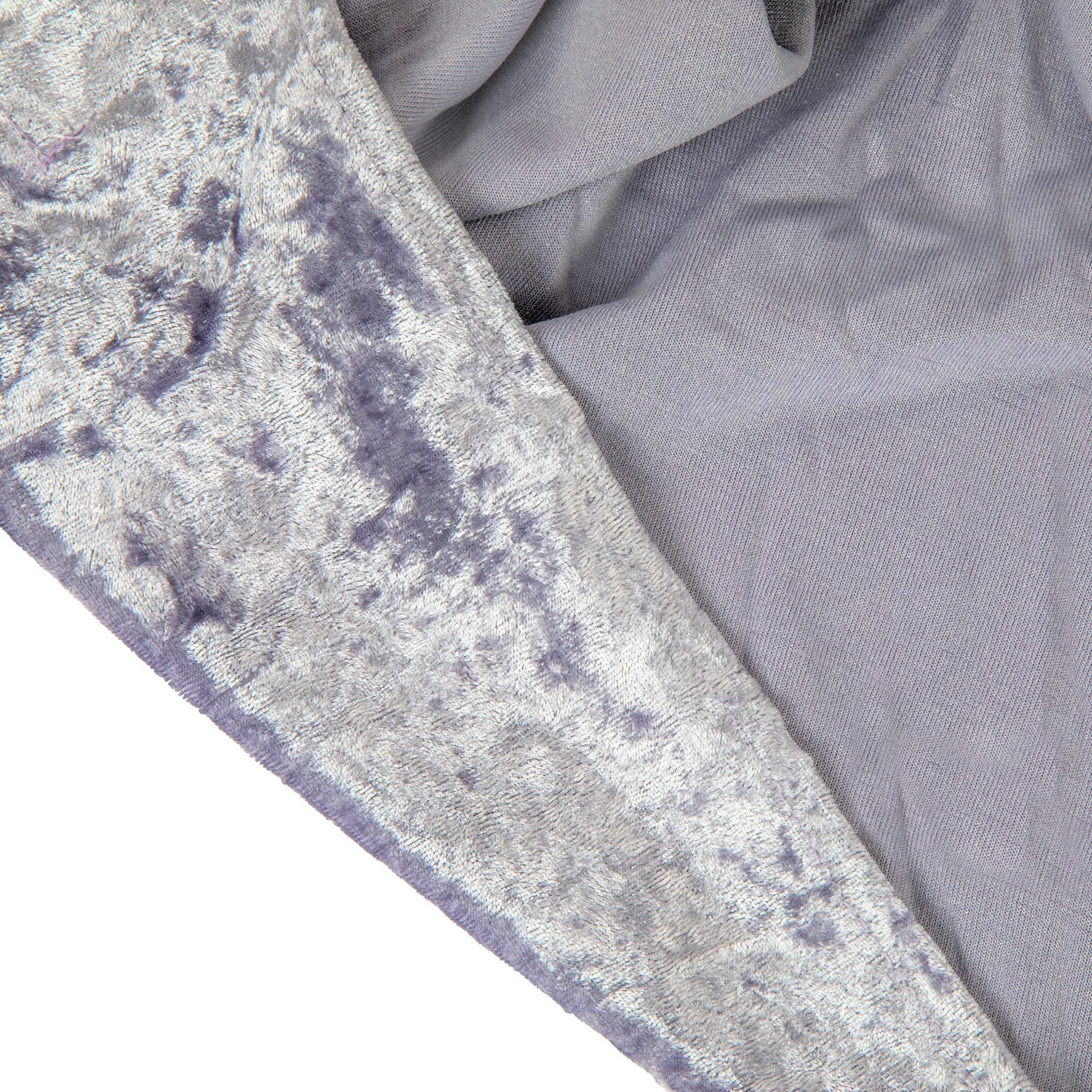 Velvet Spandex Table Cover 6ft Rectangle - Wisteria