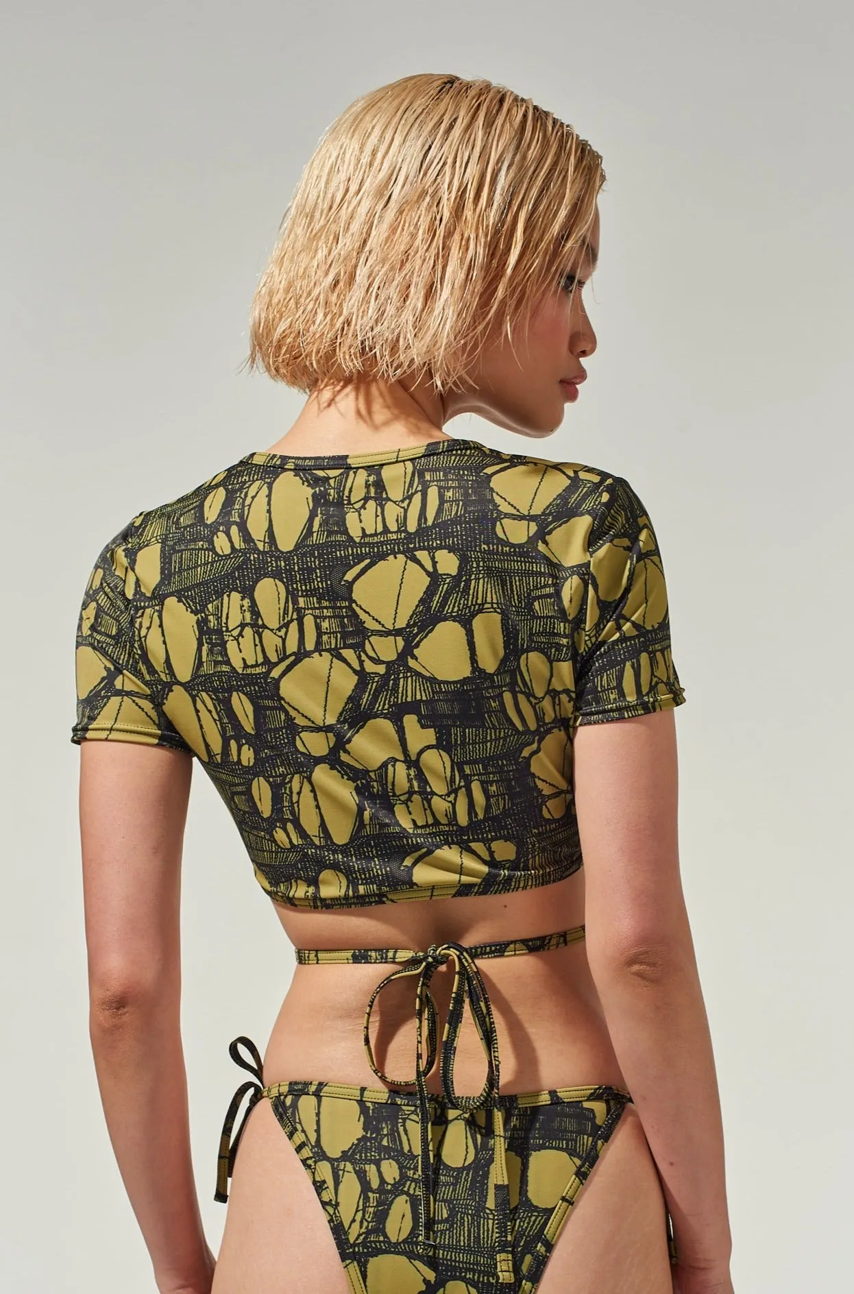 Venom T-Shirt Bikini Top